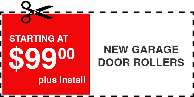 99 new garage door rollers Bedford